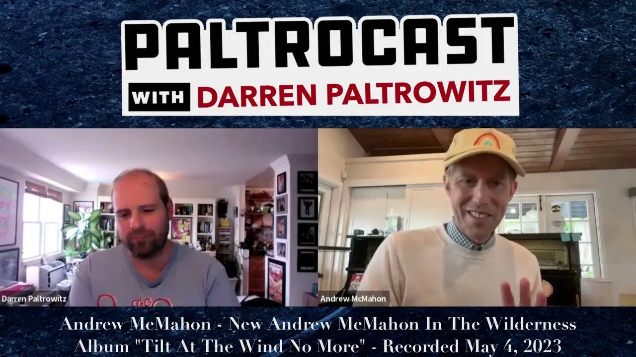 Andrew McMahon On "Tilt At The Wind No More," Future Plans, Tommy Lee, His Memoir & More