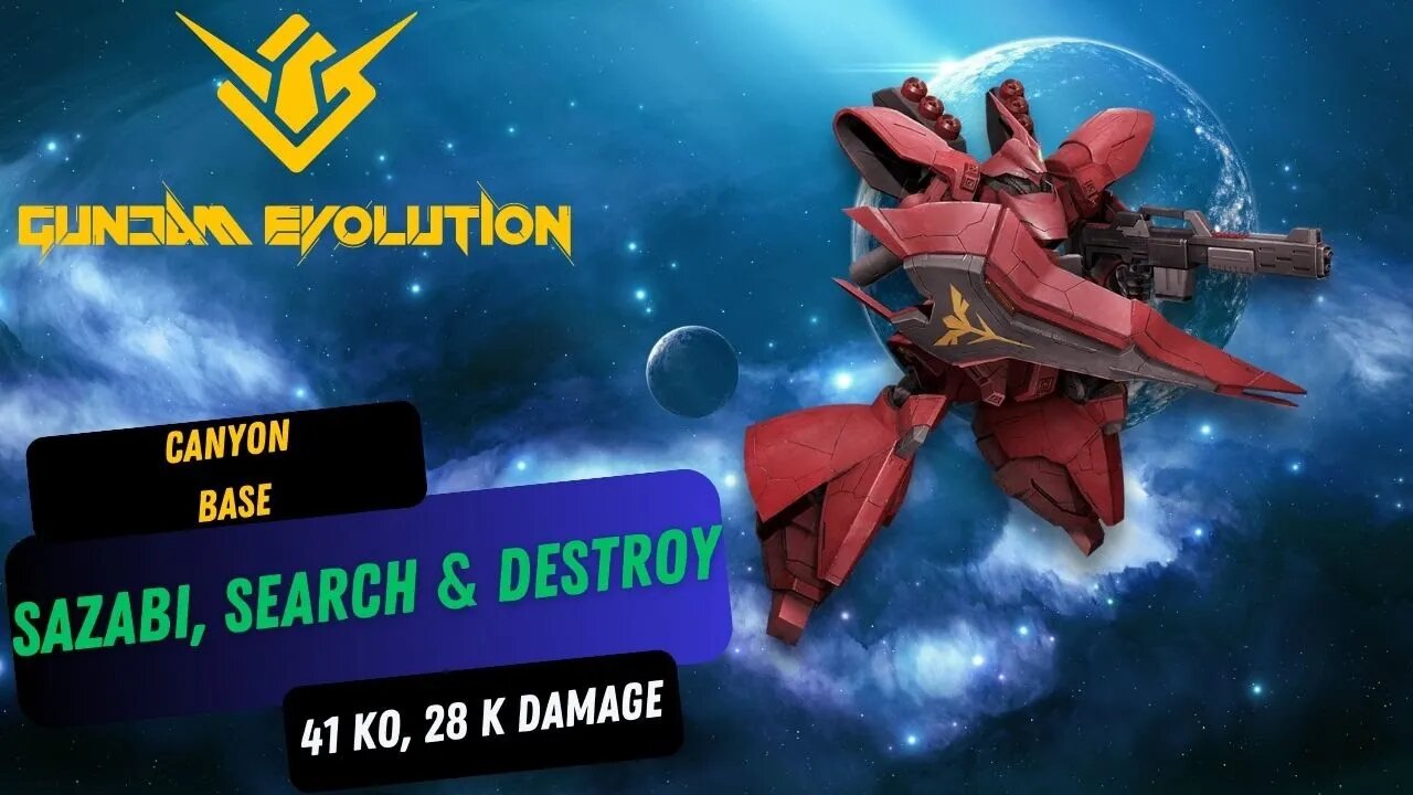 Search and Destroy | Gundam Evolution | Casual | No Commentary | Full Game