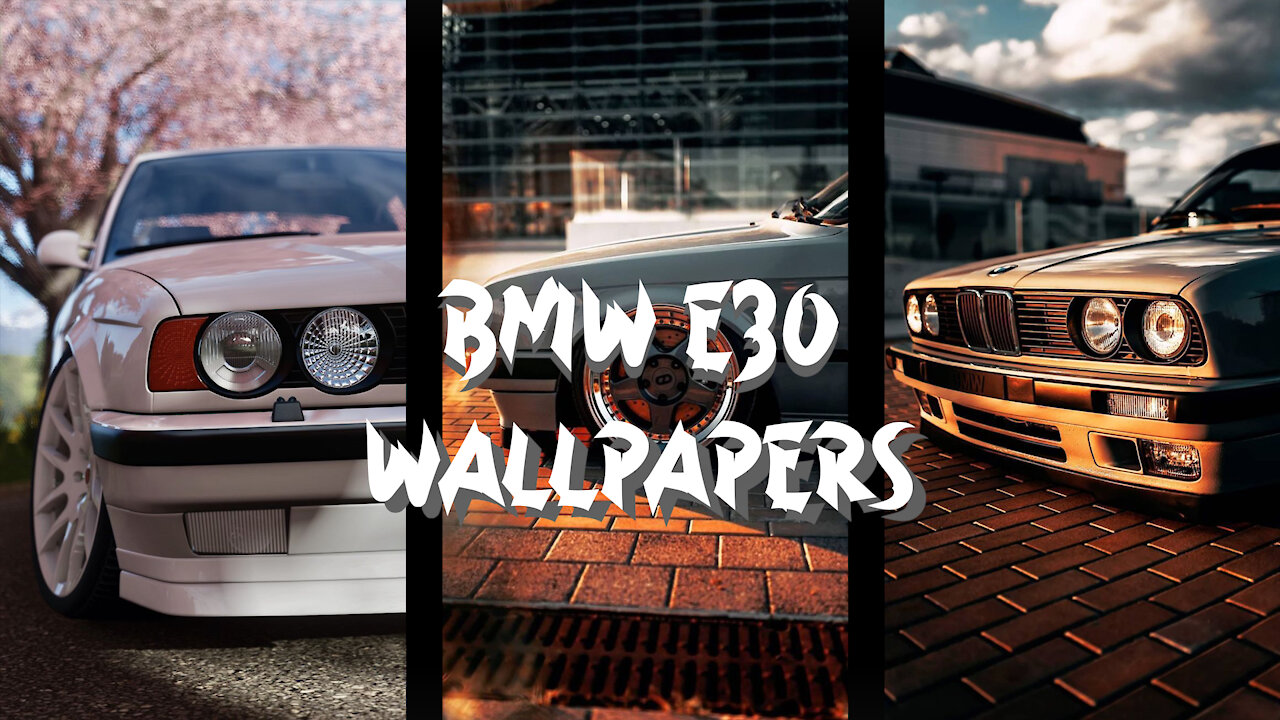 BMW E30 Wallpapers