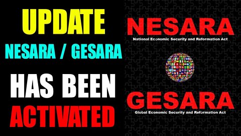 LATEST UPDATE NESARA/GESARA HAS BEEN ROLLED OUT - TRUMP NEWS