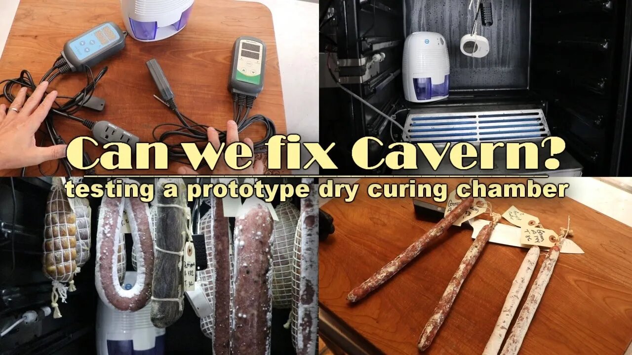 Can we modify Cavern to make it work? Testing a Prototype Dry Curing Chamber