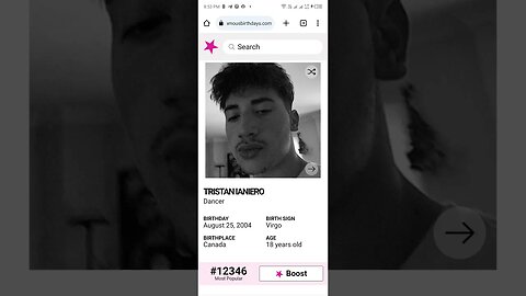 HAPPY 18 BIRTHDAY TRISTAN IANIERO