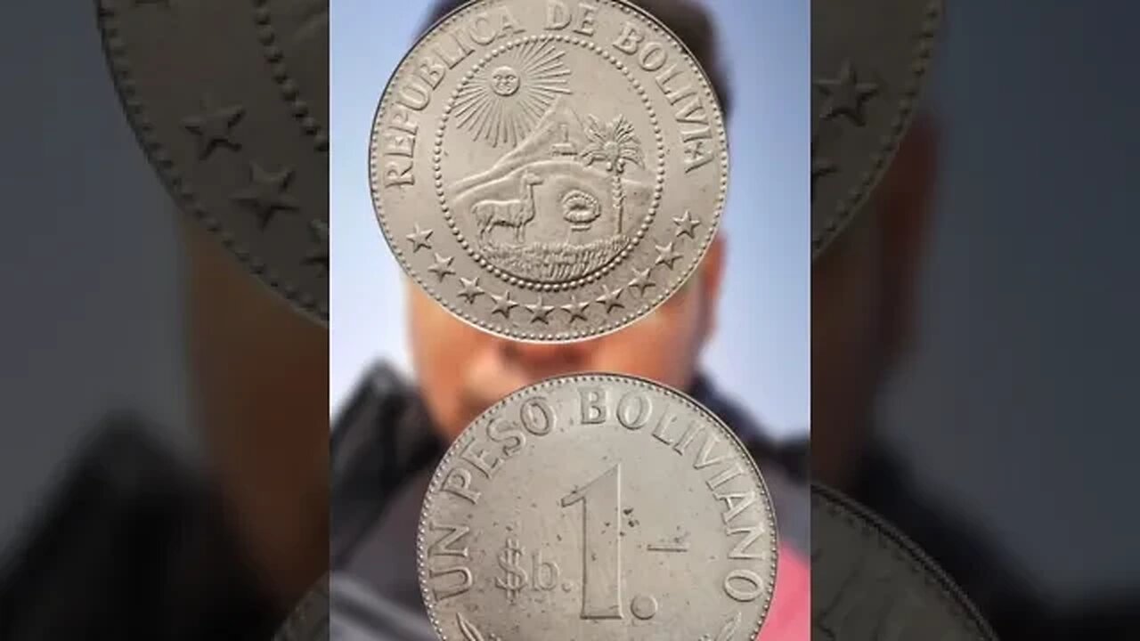 BOLIVIA 1 PESO 1969. #shorts #viral #coinnotesz