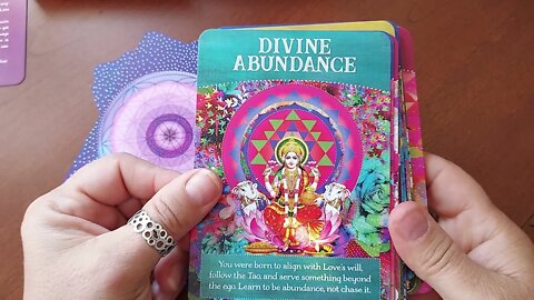 Unboxing Divine Abundance Oracle Cards by Tosha Silver