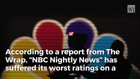 NBC’s ‘Nightly News’ Slapped by Lowest-Rated Year Ever