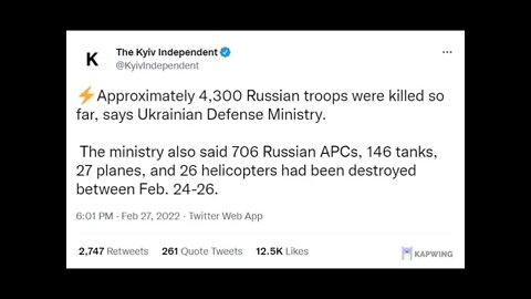 Claimed Ukraine Victories - unverified (image only)