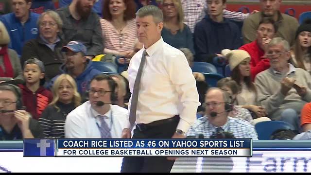 Could Coach Rice be a hot commodity in off season?