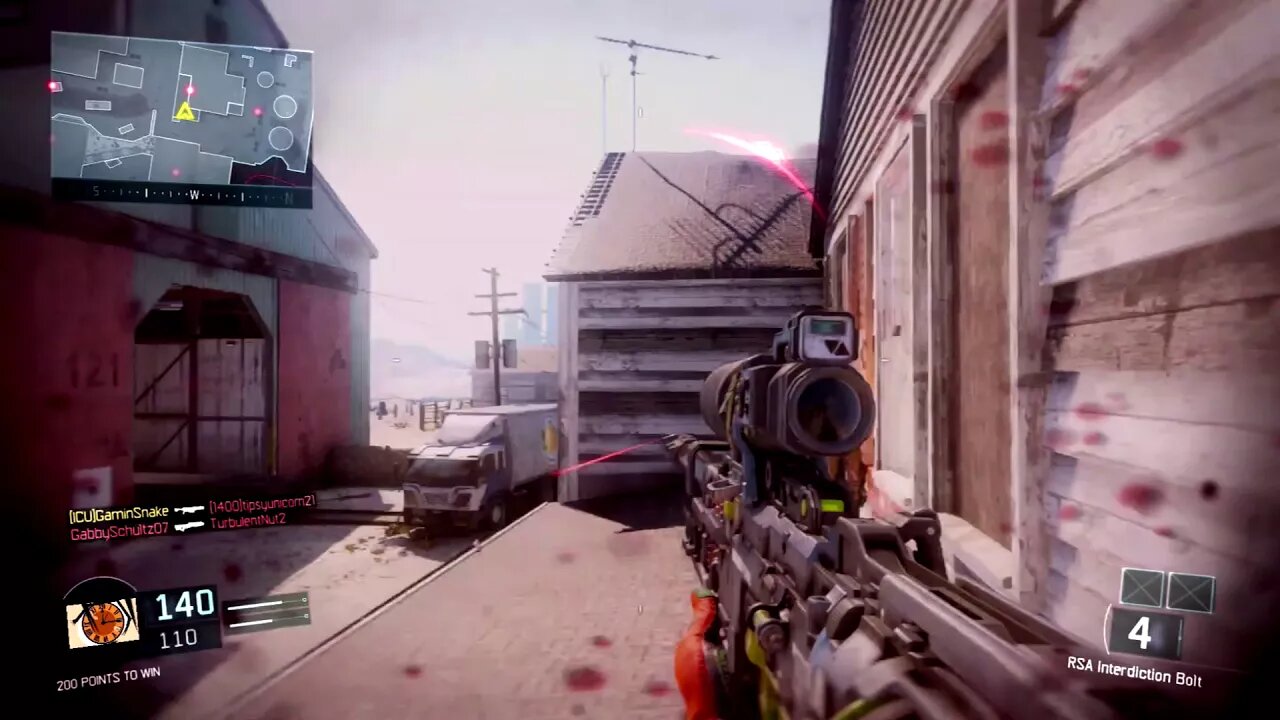Butt Hurt Kid in Gun Game No Commentary