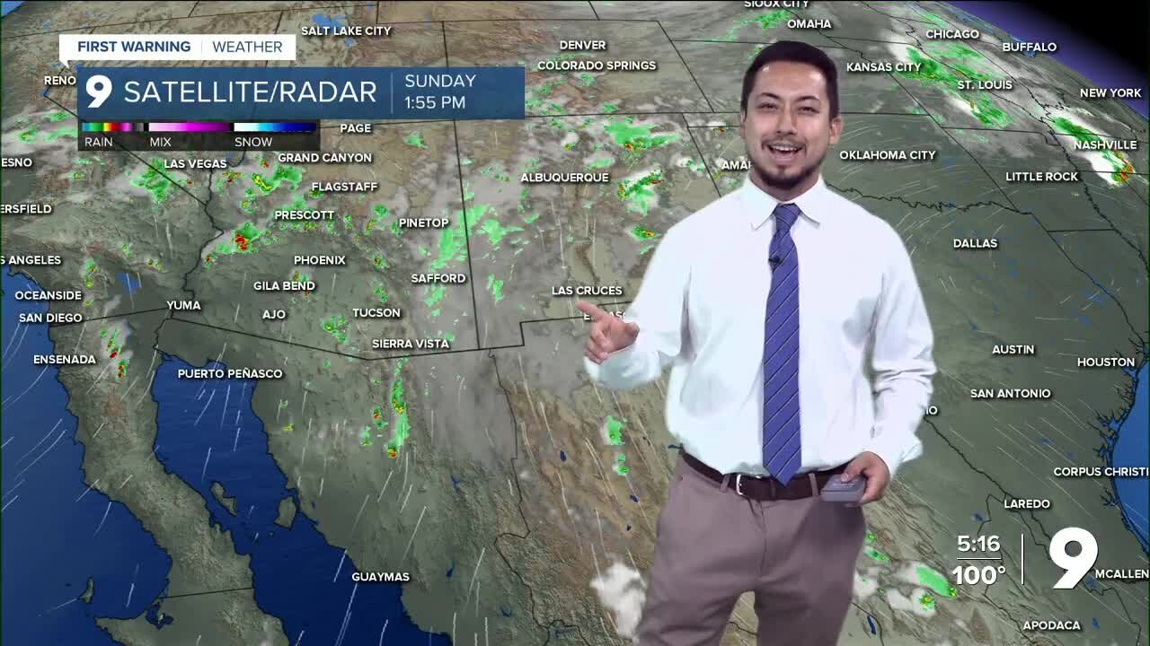 Rain chances get stronger throughout Southern Arizona this week