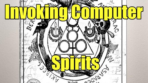 Evocation and Technology - spirits and machine