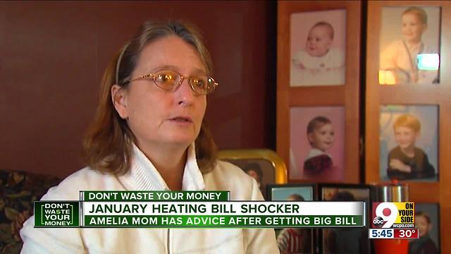 Why are some January heating bills so high?