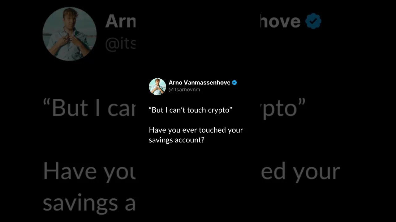 Crypto Is Untouchable