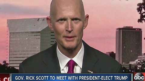 Gov. Scott to meet with President-elect Trump on Thursday