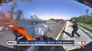 Trooper video shows importance of Move Over law