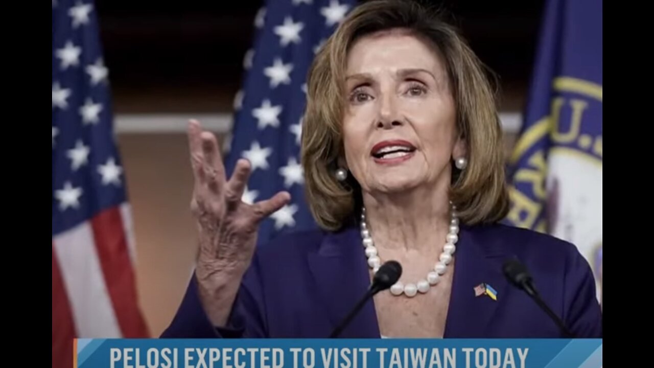 NO PROBLEM FOR PELOSI | Arrives in Taiwan Today | SOS or Political Games?