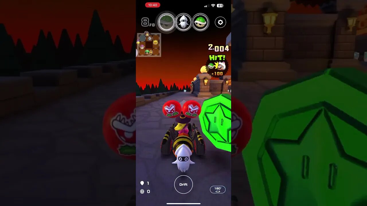 Mario Kart Tour - Piranha Plant Balloons Gameplay (Pipe Tour Token Shop Reward)