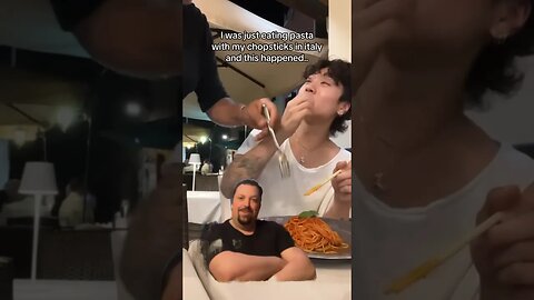 Don’t Eat Spaghetti With Chop Sticks? 🤣