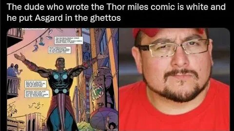 Hello fellow kids. Asgard, but with Jordans and gang graffiti, based?