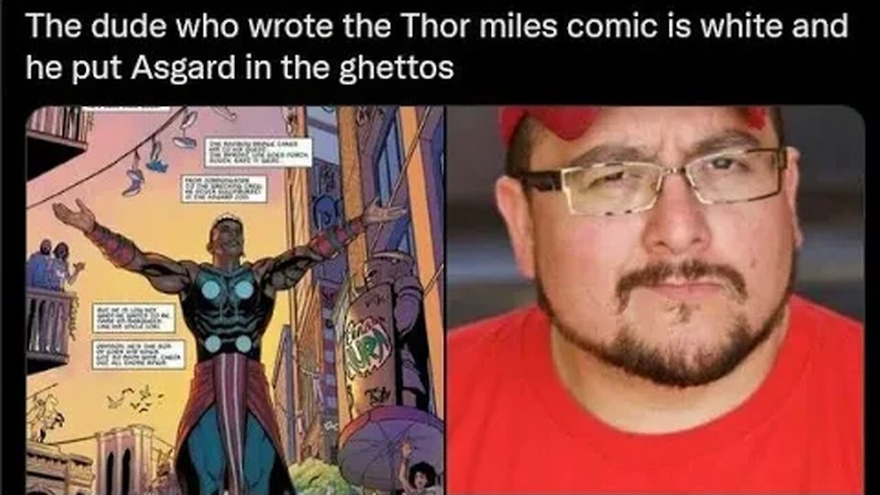 Hello fellow kids. Asgard, but with Jordans and gang graffiti, based?