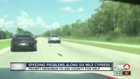 Workers respond to speeding problems in Fort Myers