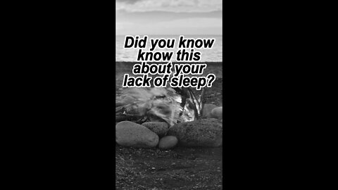 Did you know this about your lack of sleep? #shorts #whitenoise #sleepmusic