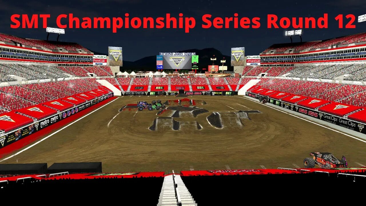 SMT Championship Series Round 12 BeamNG.Drive Monster Jam #BeamNGDriveMonsterJam