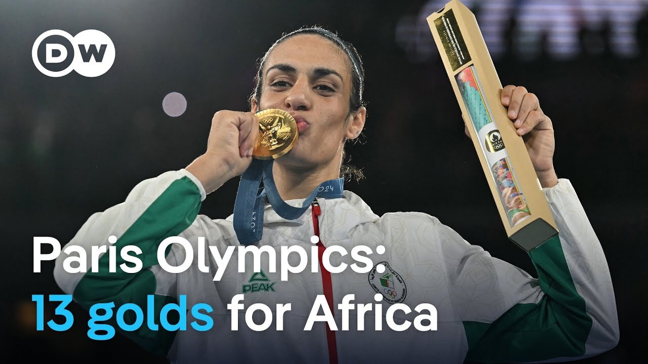 Gold medal boxer Imane Khelif gets hero’s welcome in Algeria | DW News