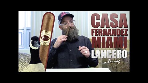 Casa Fernandez Miami Lancero Unboxing