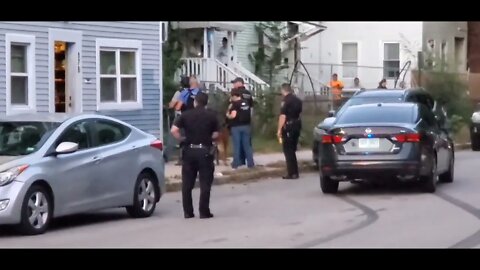 NEIGHBORHOOD SHUTDOWN, COPS BREAK DOWN DOOR, SEND IN K9, ARREST. MANCHESTER NH PD #1ACOMMUNITY