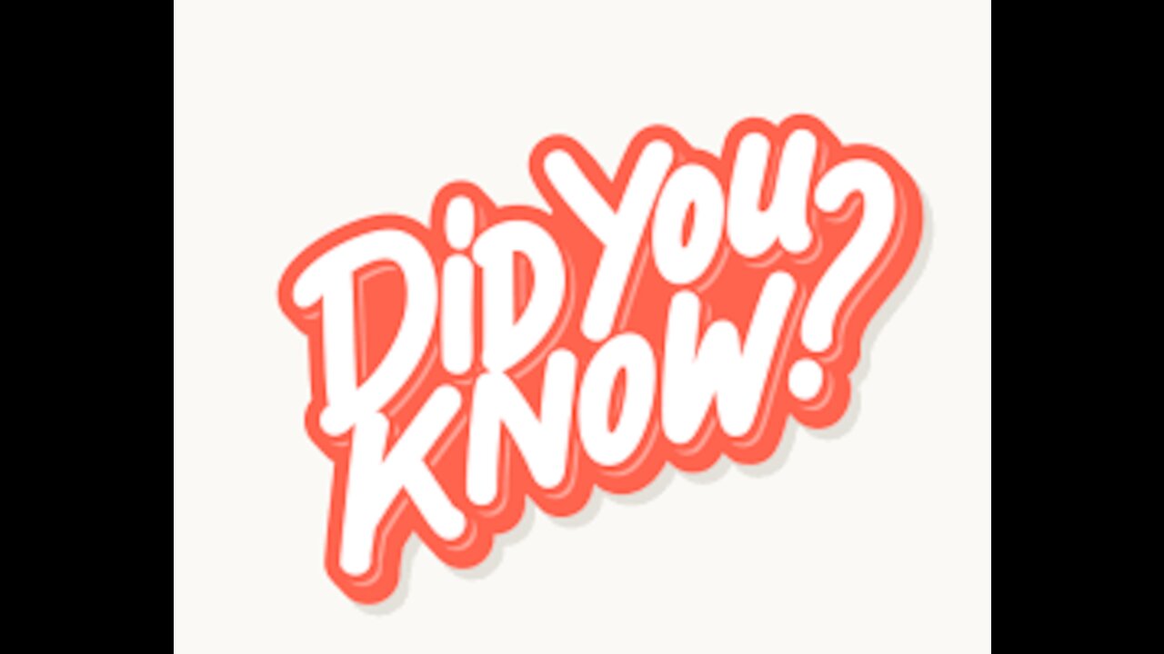 Did you know this facts?