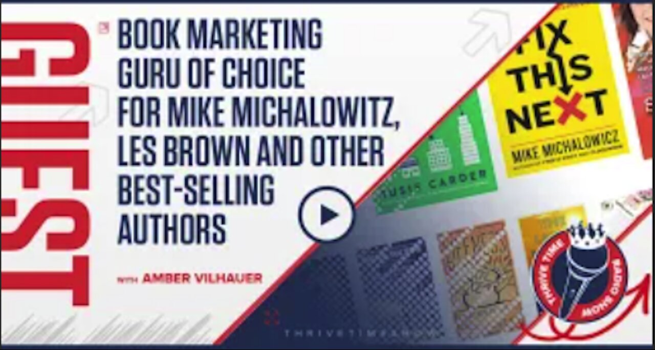 Amber Vilhauer | The Book Marketing Guru of Choice for Mike Michalowitz, Les Miles and More