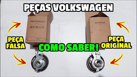 SAIBA IDENTIFICAR PEÇAS FALSAS VOLKSWAGEN COMPRADAS PELA INTERNET