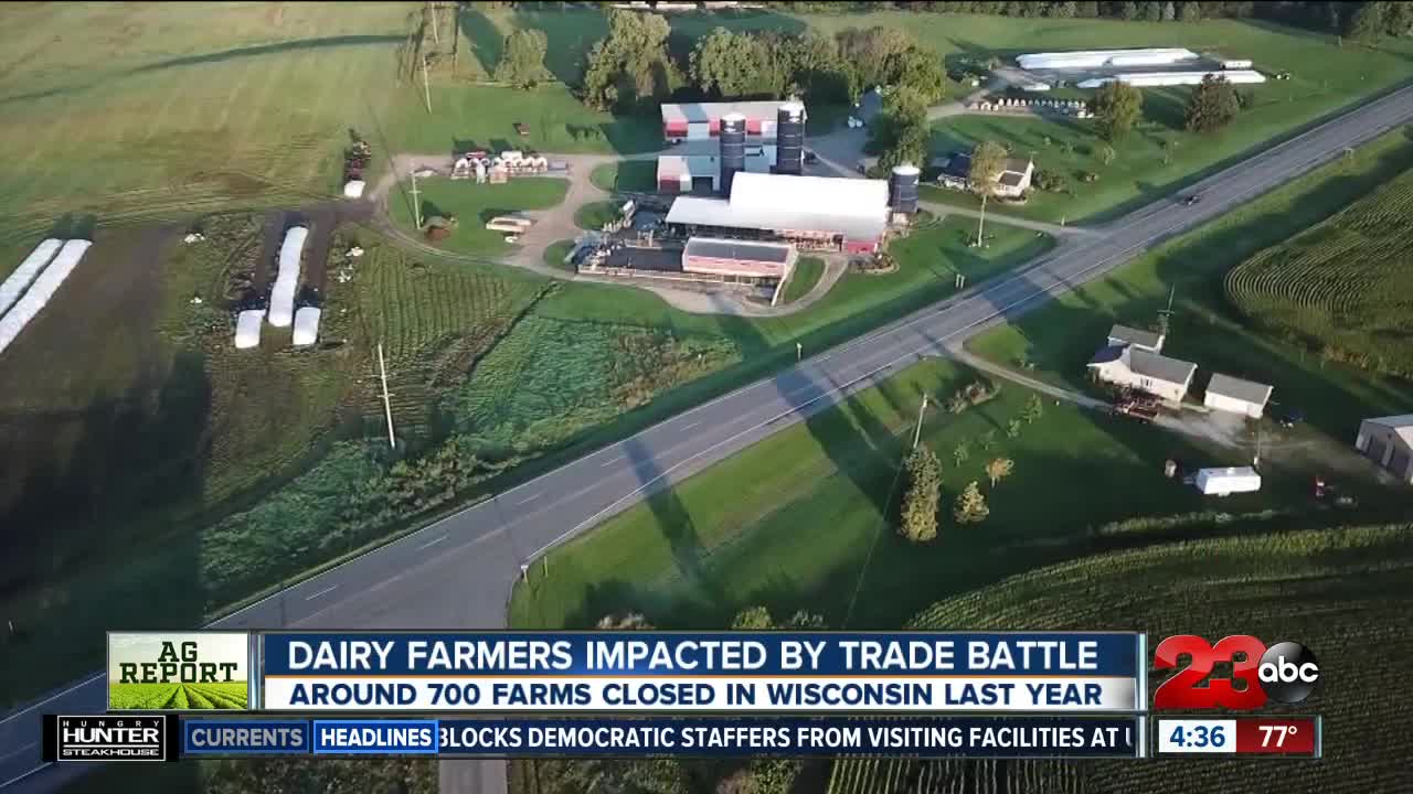 Ag Report: Trade war affecting dairy farmers, Farmers' Almanac calling for bitterly cold winter, and tech solutions for ag