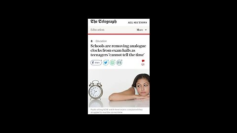 If Your Kids Can't Read A Clock They Need A New School