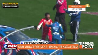 Tipping Point - Bubba Wallace Fights Kyle Larson After NASCAR Crash