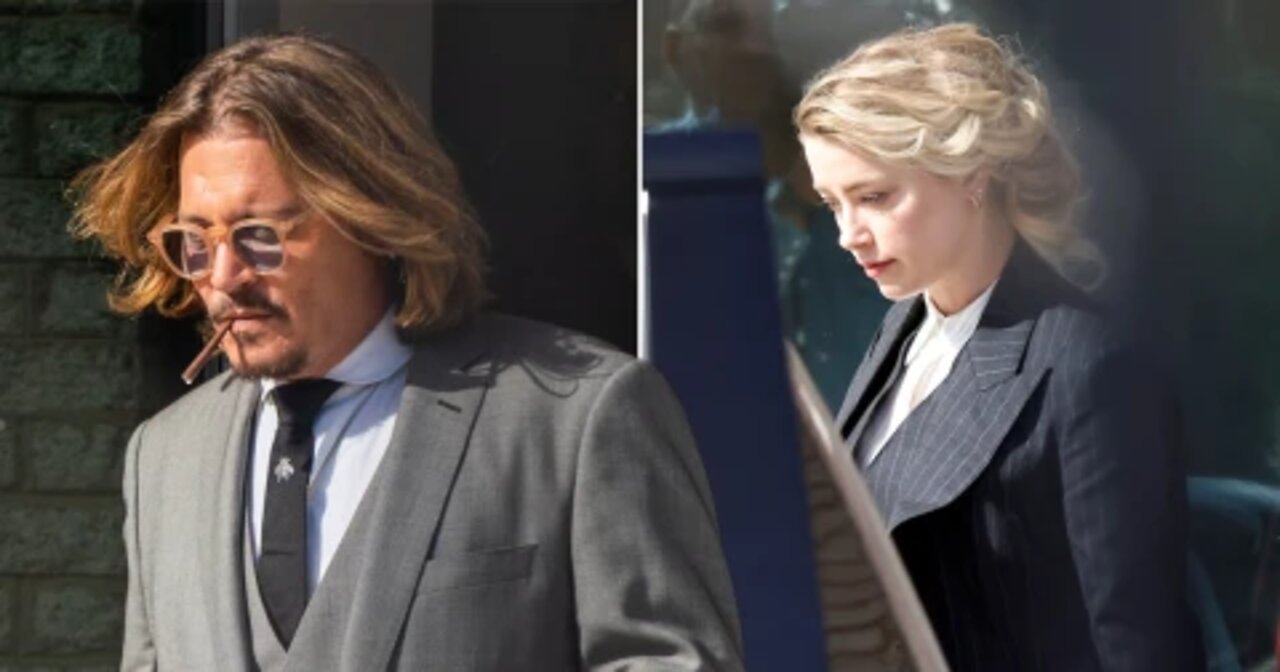 Johnny depp leaving court vs Amber Heard leaving court. Fan reactions/cheers