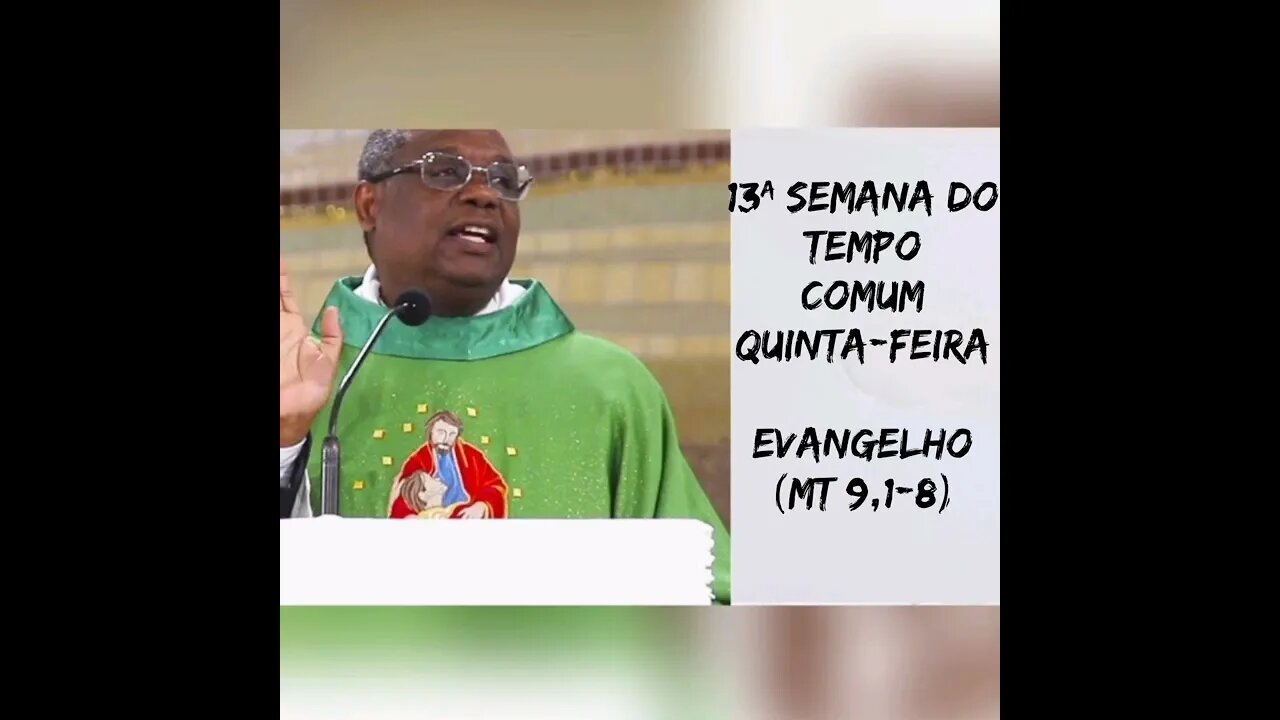 Homilia de Hoje | Padre José Augusto 30/06/22