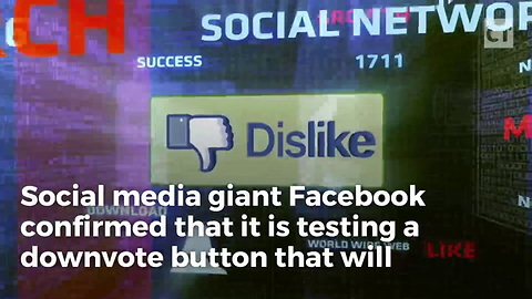 Facbook Confirms "Downvote" Button in Works