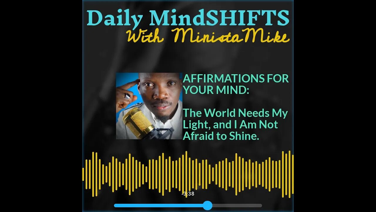 Daily MindSHIFTS Episode 321: