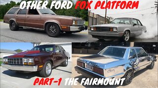 Other Fox Flatform/Chassis The Ford Fairmount Part - 1