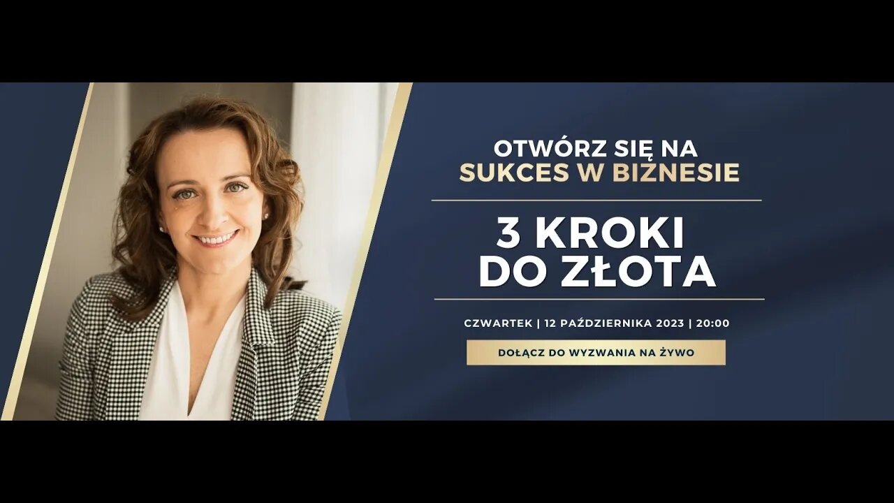 3 Kroki Do Złota | 5-Dniowe Wyzwanie | Otwórz się na Sukces w Biznesie