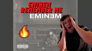 EMINEM - REMEMBER ME | SLIM SHADY CRAZY((INSANE IRISH REACTION!!))