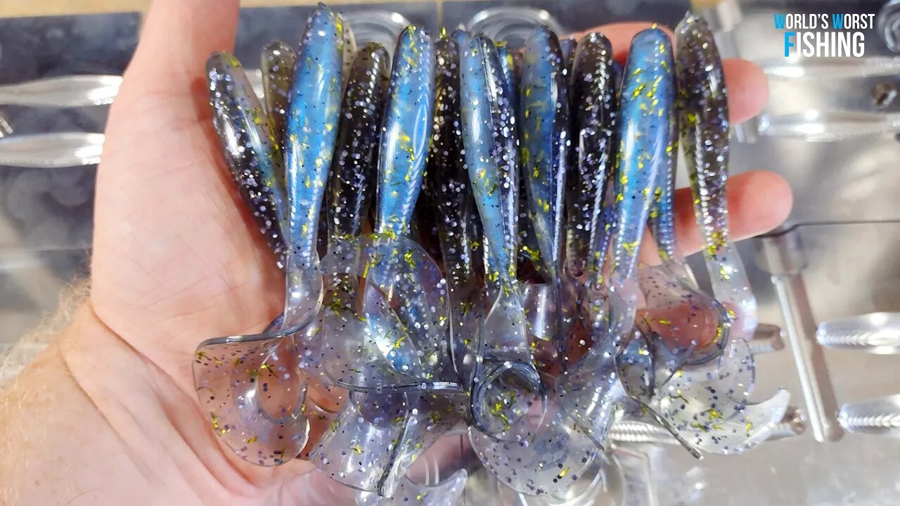 Bait Blog: NEW MOLDS, Catching Bass on Swimbaits & New Colors