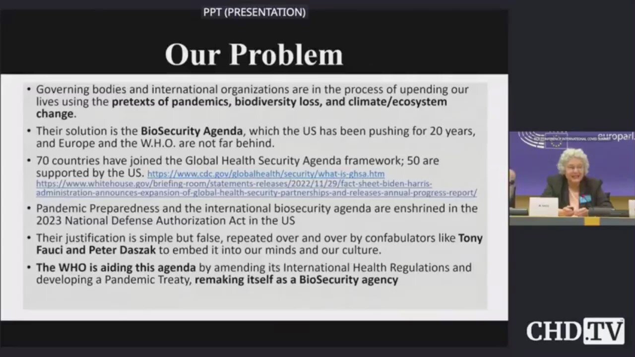 NWO: Dr. Meryl Nass on the WHO Pandemic Treaty