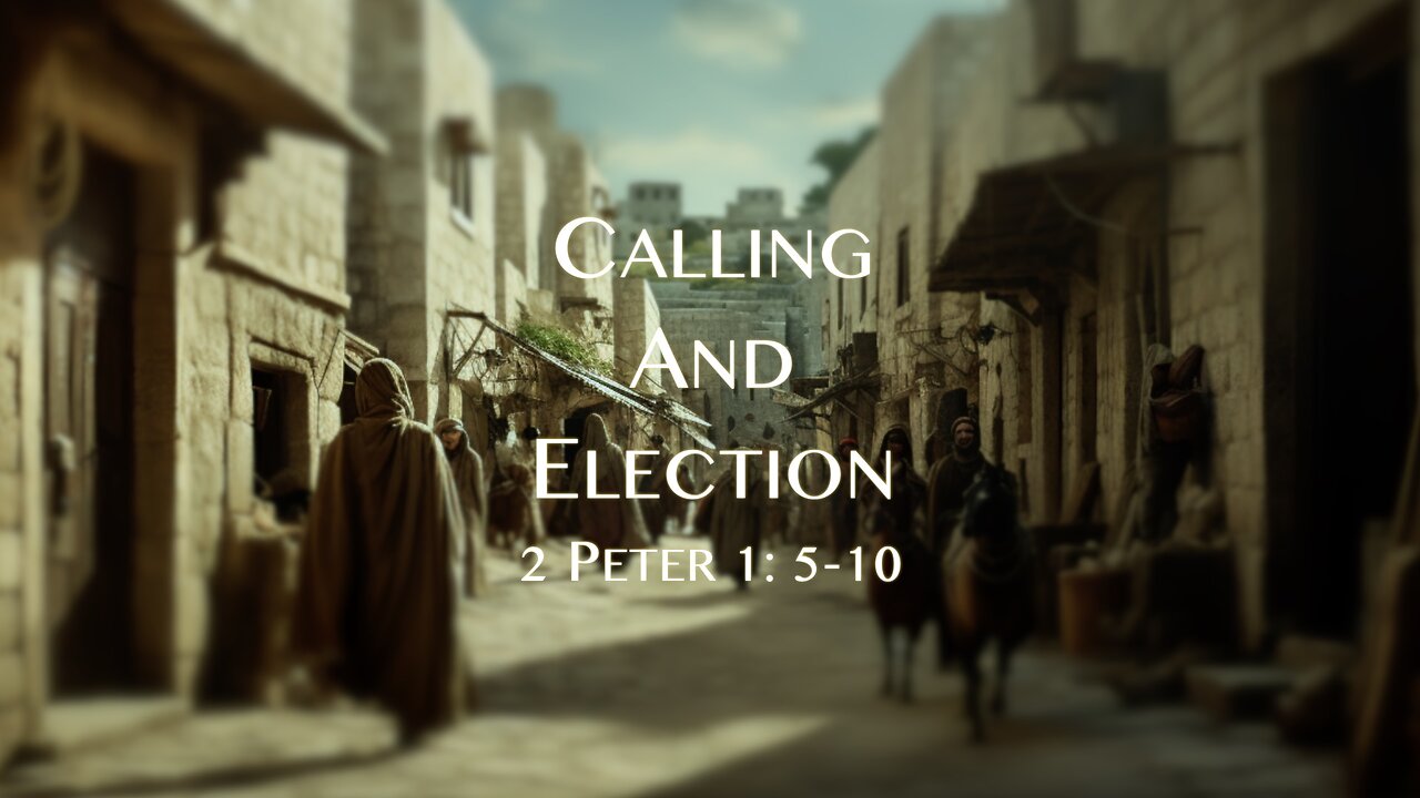 WARNING ABOUT YOUR CALLING AND ELECTION