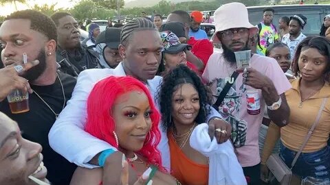 Valiant and Jashii Sting Fancam dancehall video