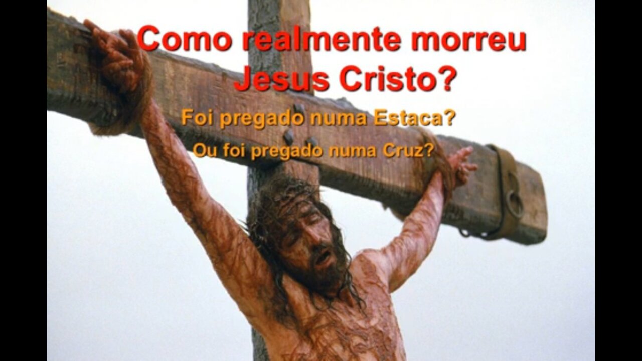 Jesus morreu na Cruz ?