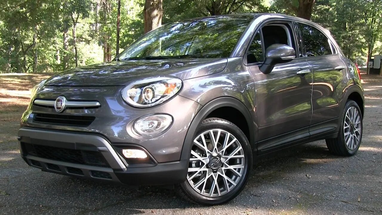 2016 Fiat 500X Trekking Start Up, Road Test, and In Depth Review