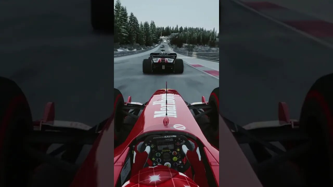 Racing Home From Work In The Cold