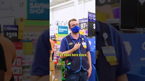 Walmart Fake District Manager Prank 🤣 #shorts